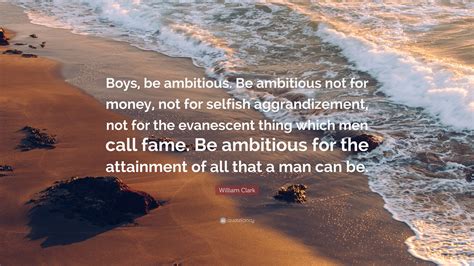 Boys Be Ambitious
